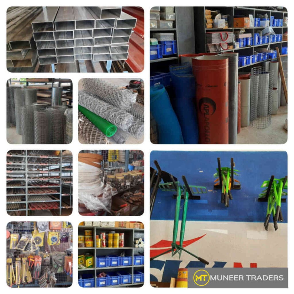 Building Materials supplied by Muneer Traders